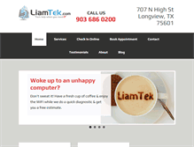 Tablet Screenshot of liamtek.com